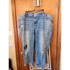 Lane Bryant Mid Rise Boyfriend Capri Jeans